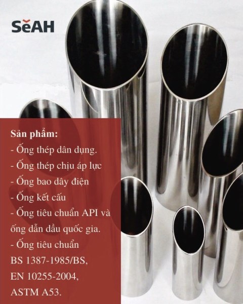 Ống thép, ống inox - Công Ty TNHH Lê Mạnh Đức